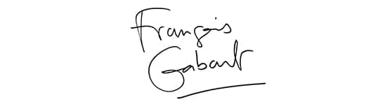 signature François Gabart
