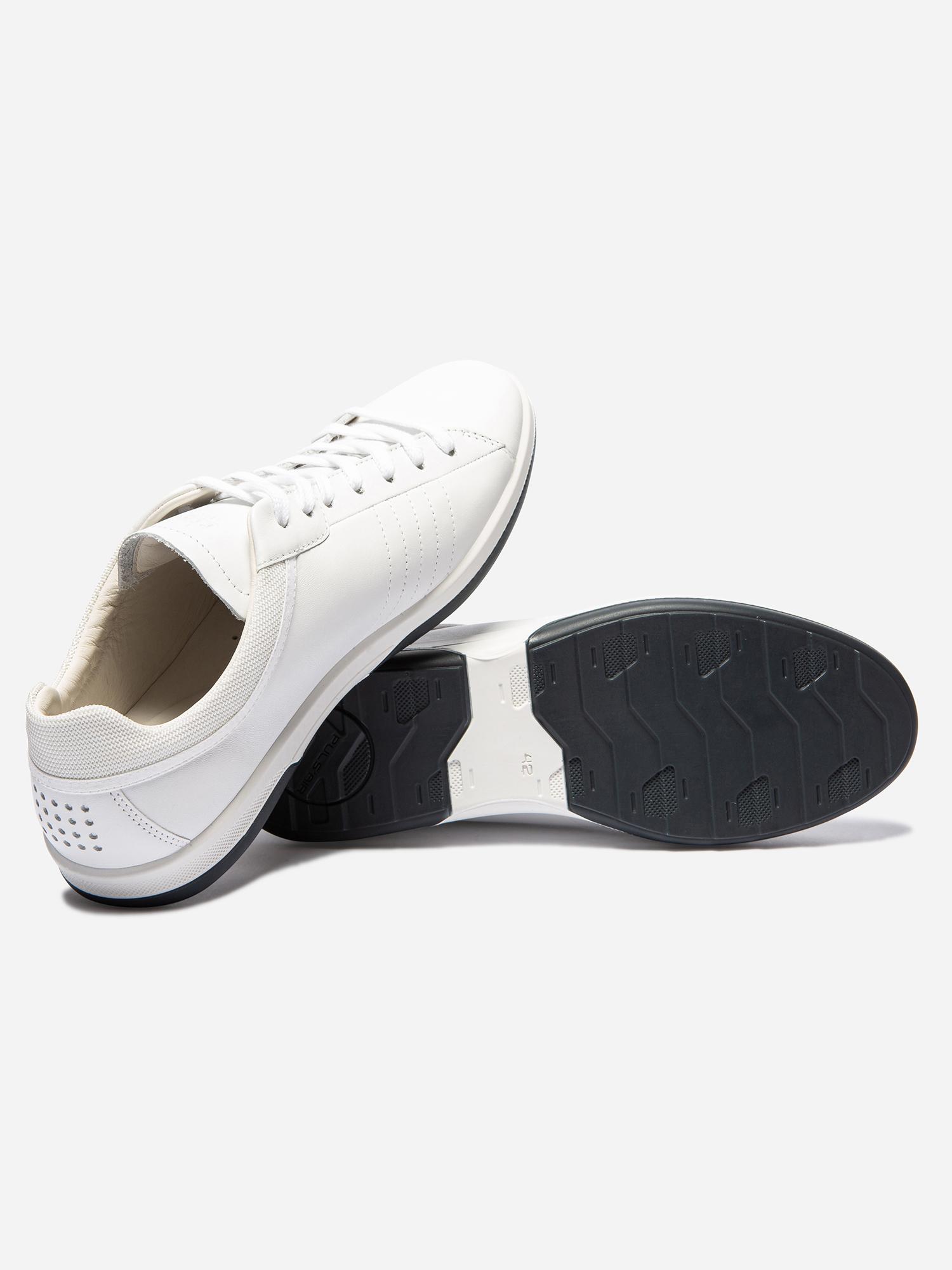 Tennis blanche cuir homme store