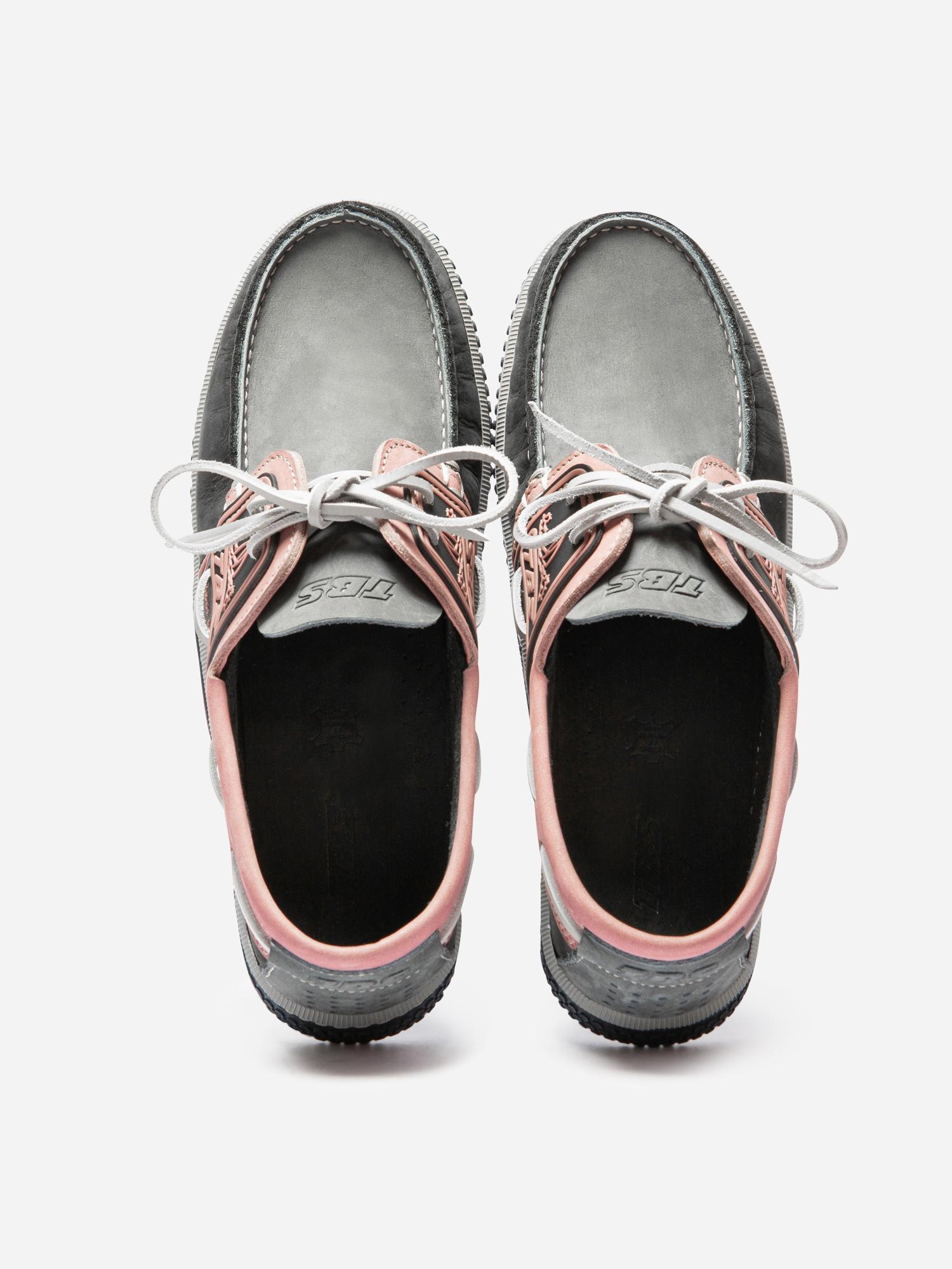 Chaussure bateau rose clearance