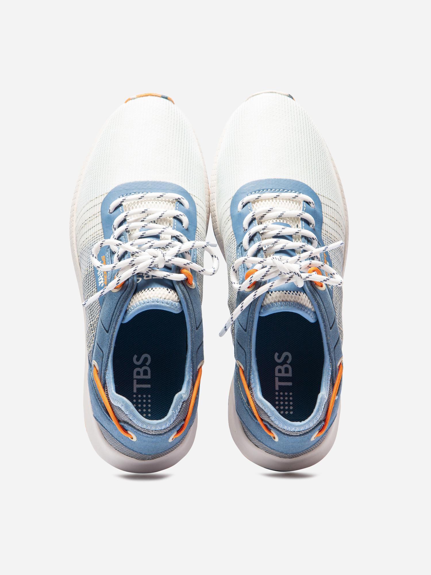 Chaussures Nautiques Femme Evacuation Eau Adhérente Bleu tbs