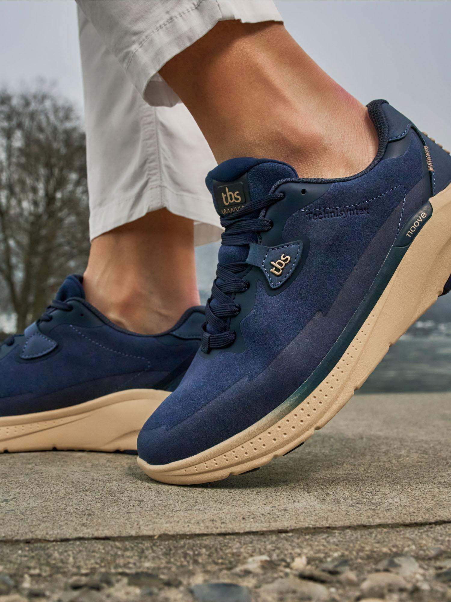 Trainers Women Comfort Membrane Waterproof Navy EASYDIA