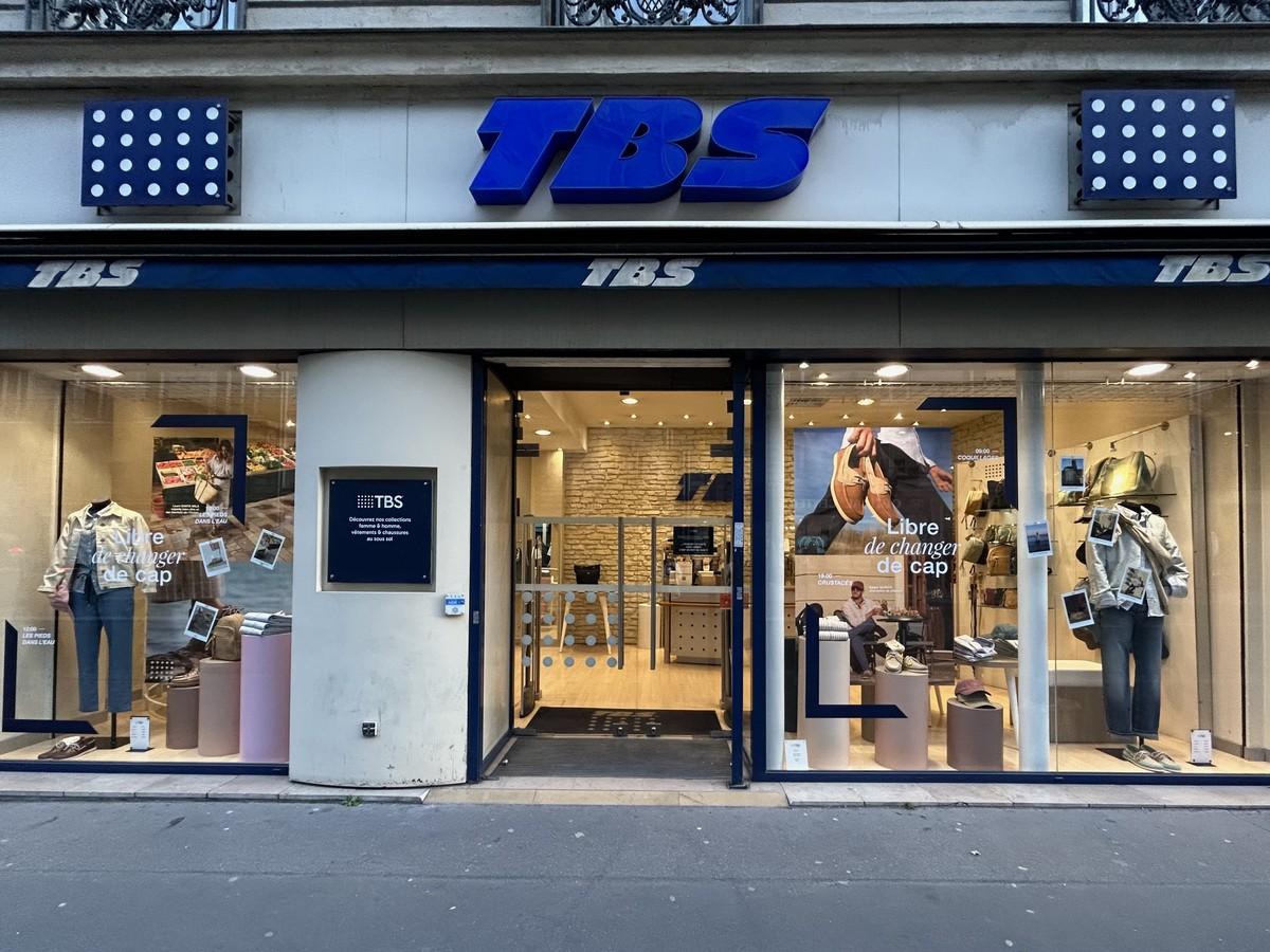 Devanture boutique TBS Paris Pépinière 1