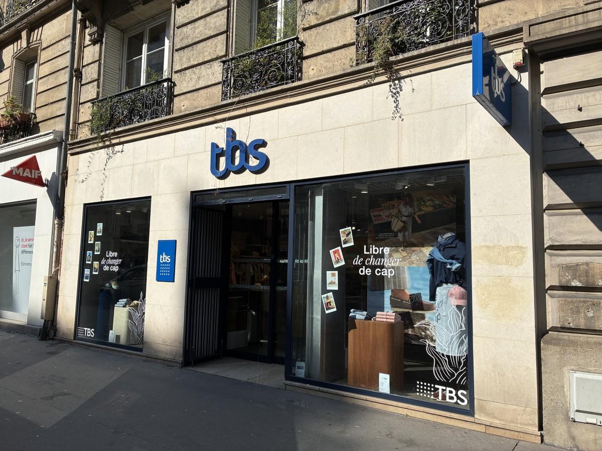 Photo boutique TBS Paris rue de Rennes 2