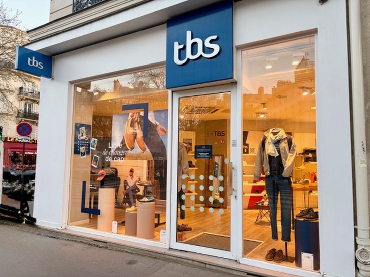 Devanture boutique TBS Paris Ternes 1