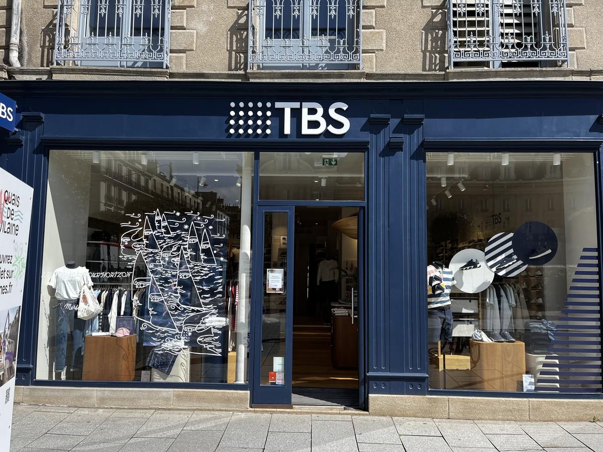 Devanture boutique TBS Rennes 1