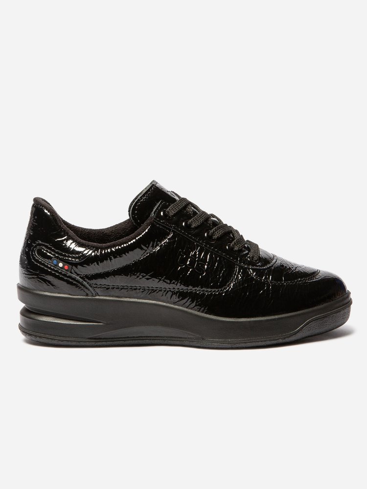 Baskets made in France cuir Brandie pour Femme - Couleur noir - TBS - Pointure 38
