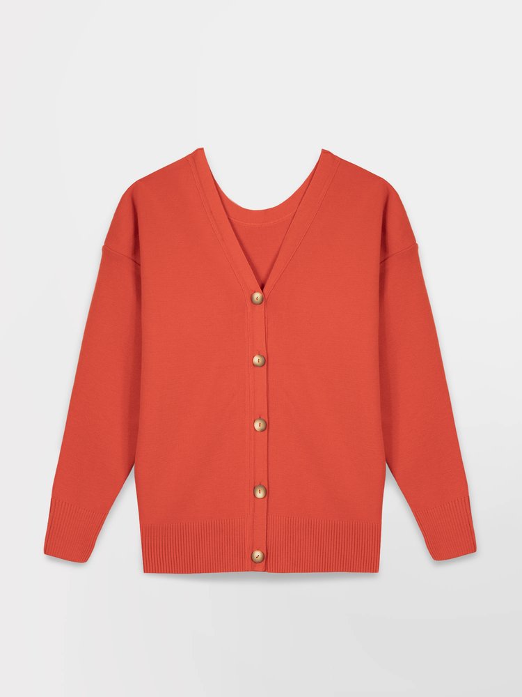 Gilet Leonie - Couleur rose/rouge - Pour Femme - TBS - Taille S