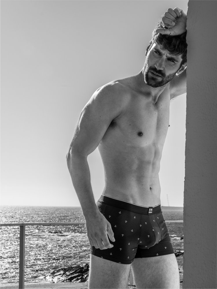 Boxers Nautique14t92 - Couleur bleu - Pour Homme - TBS - Taille XXL