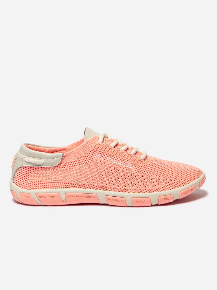 Tennis toile Jazaria - Couleur rose/rouge - Pour Femme - TBS - Taille 42