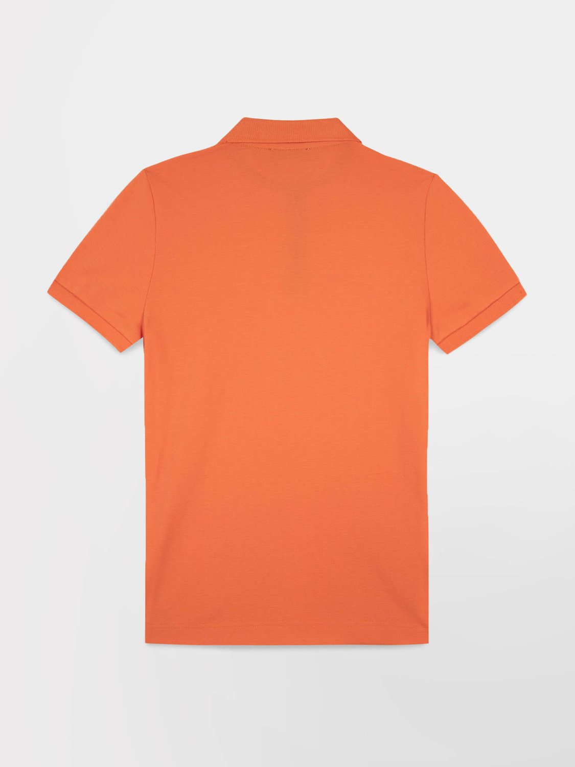 Polo Homme Fabriqué en France Coton Orange
