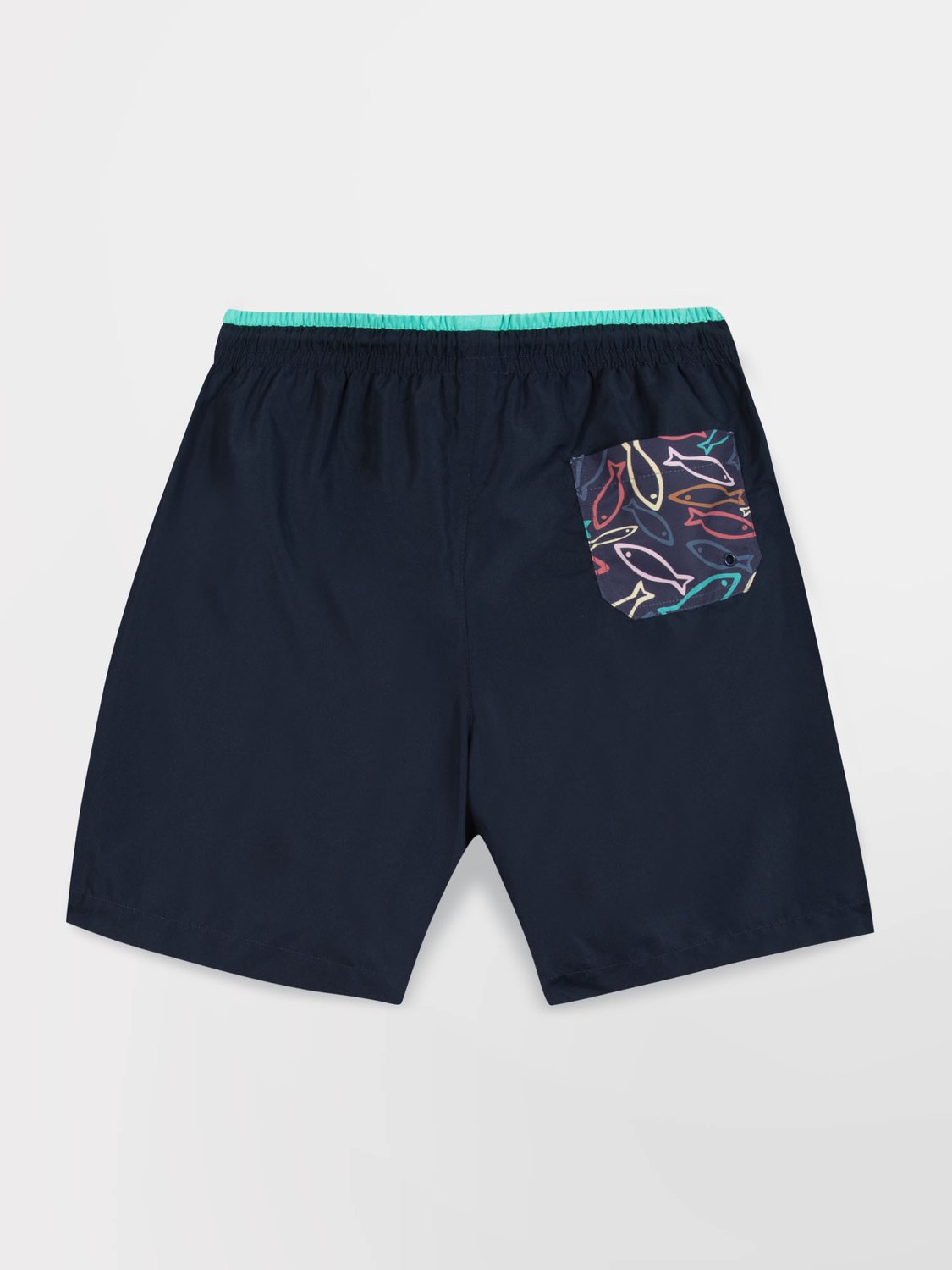 Short De Bain Homme Fabriqué en France Marine