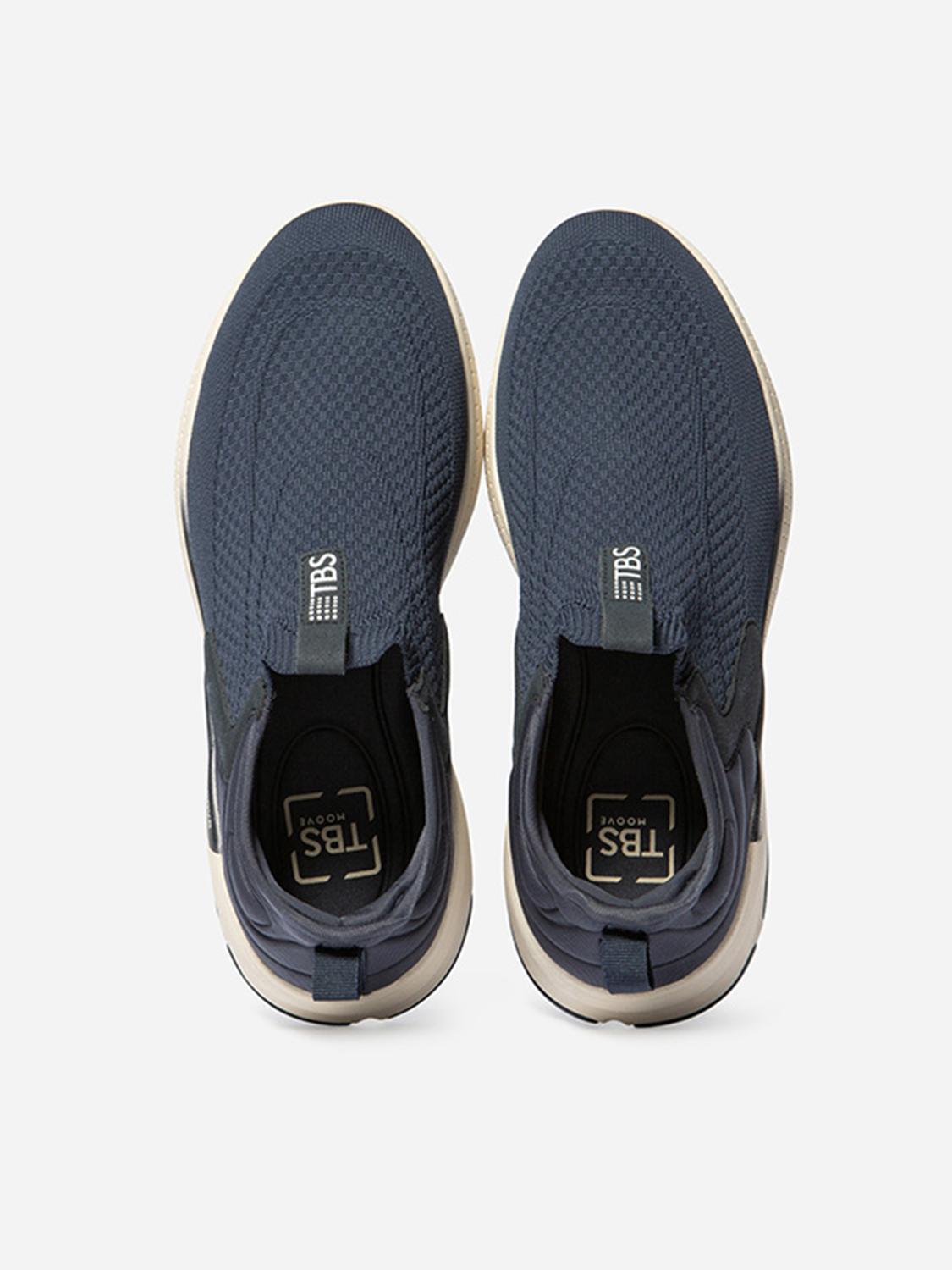 Baskets Homme Confort et Légère Textile Recyclé Marine EASYFIX Baskets Homme Confort et Légère Textile Recyclé Marine EASYFIX