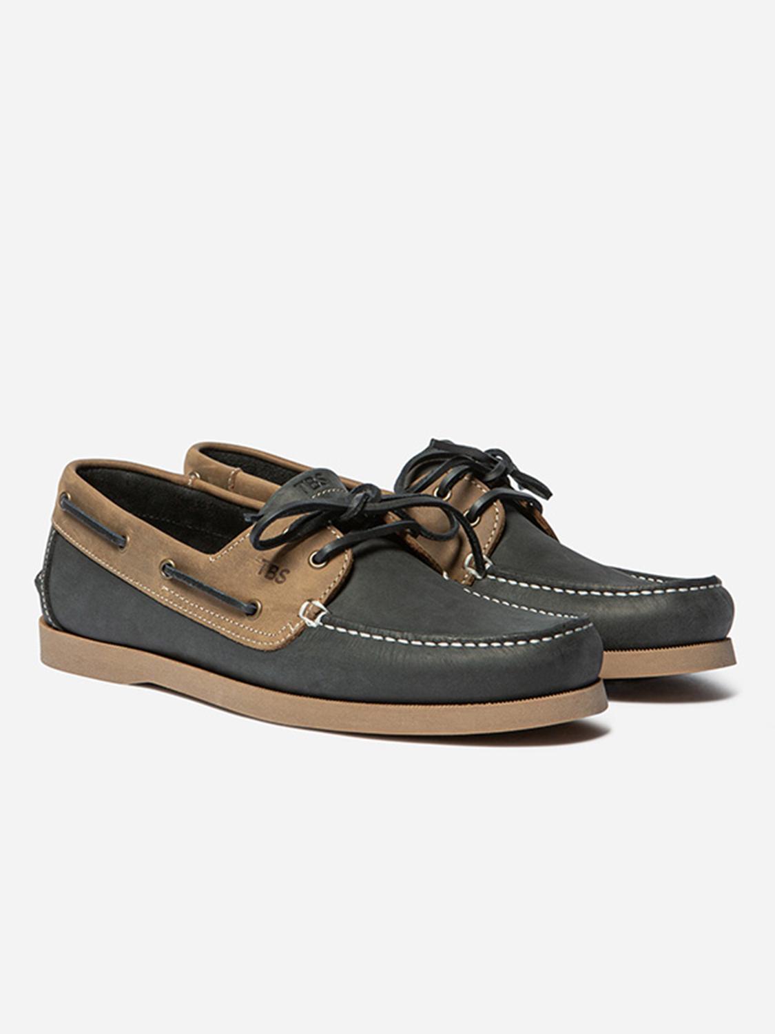 Chaussures Bateau Homme Cuir Marine et Marron Chaussures Bateau Homme Cuir Marine et Marron