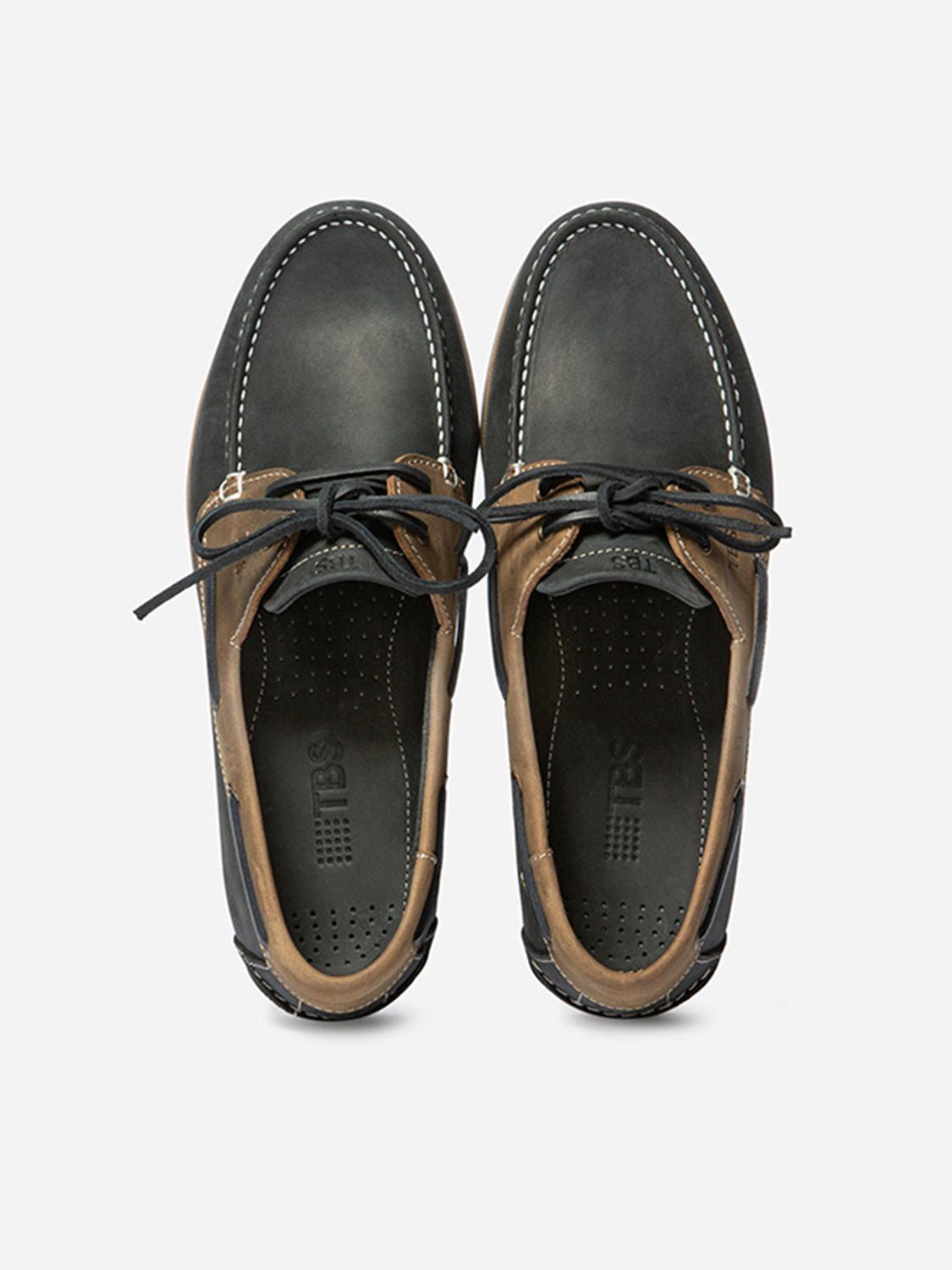 Chaussures Bateau Homme Cuir Marine et Marron Chaussures Bateau Homme Cuir Marine et Marron