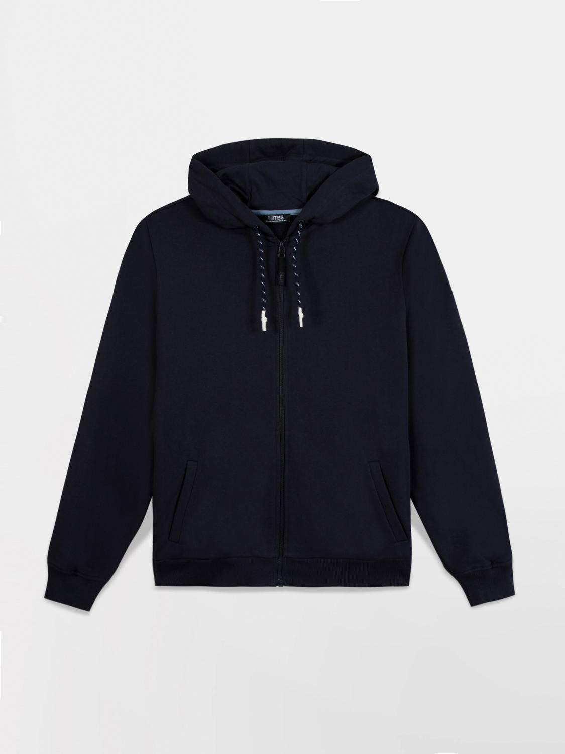 Sweat Marine Manches Longues Bleu JULINZIP