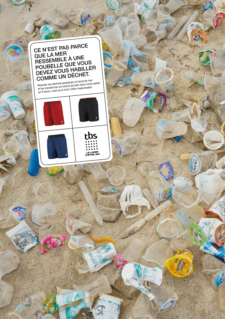 Shorts de bain Homme Recyclés & Fabriqués en France - TBS