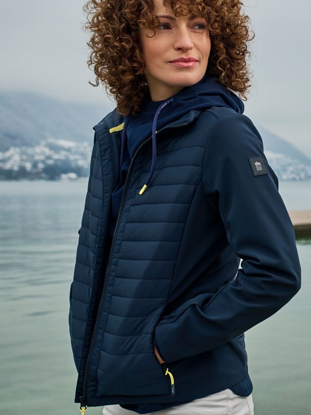 Blouson Femme Imperméable & Softshell Marine TANIABLO