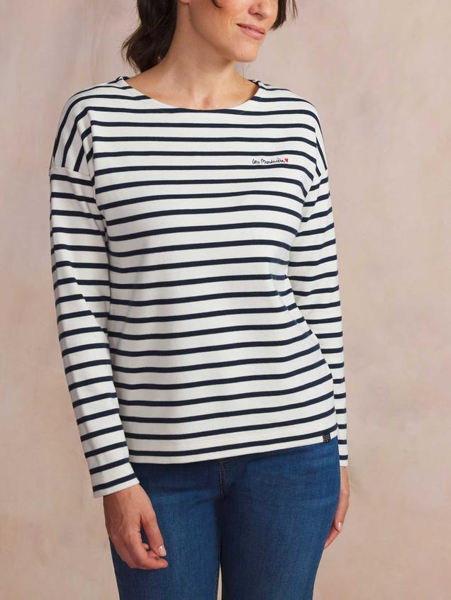 Marinière femme bleu CLEMENCE
