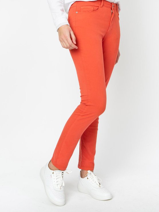 Pantalon Femme Coton Recyclé Orange
