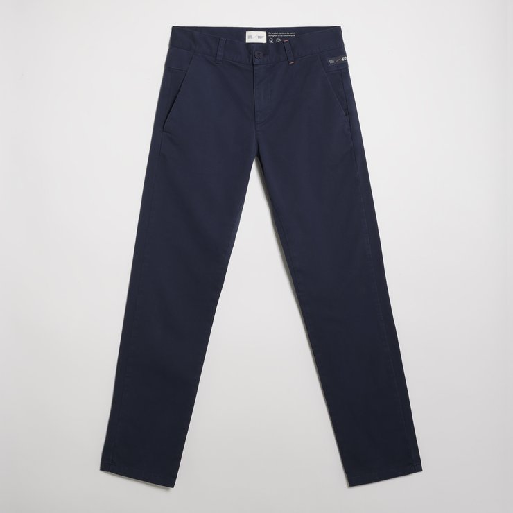 Pantalon Coton Bio Bleu marine