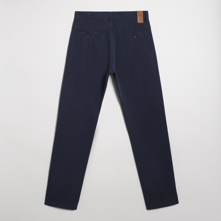 Pantalon Coton Bio Bleu marine