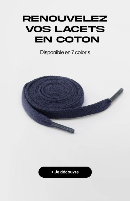 lacets coton