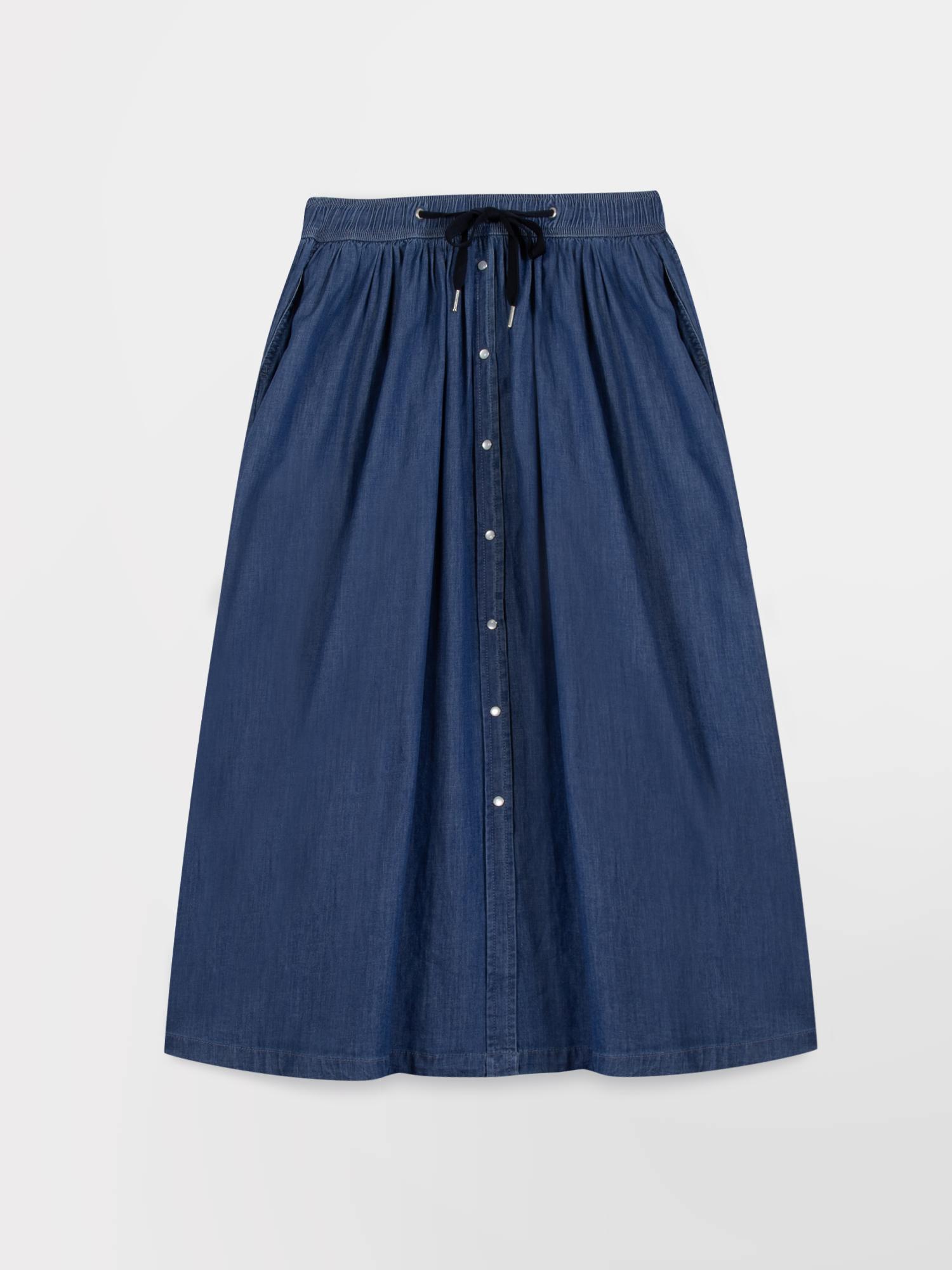 Jupe Longue Maxi Taille 12 Couleur Vison - Marque Marks & Spencer - Neuve Avec étiquettes - Ceinture élastique