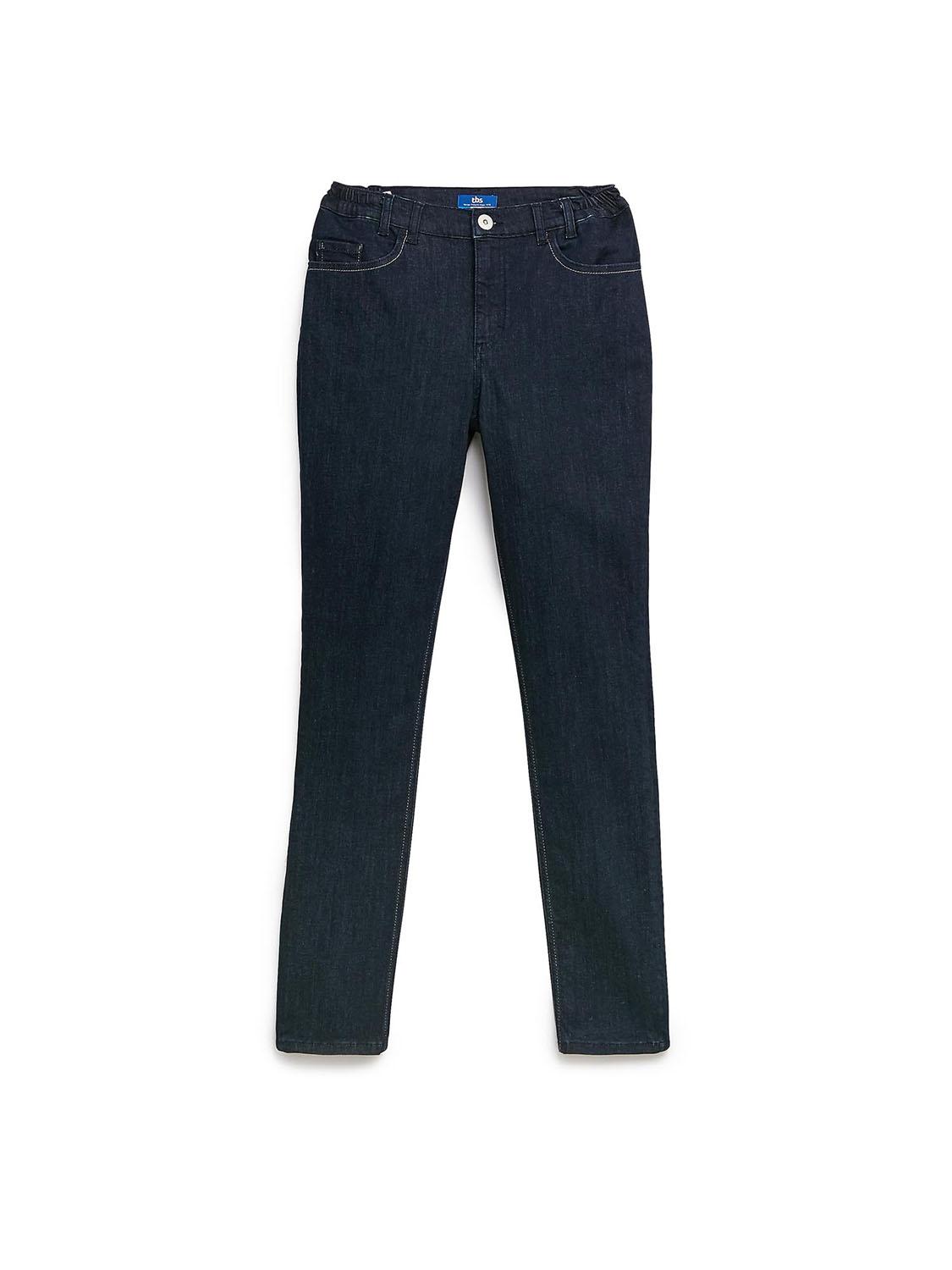 Jean Femme Mati res Recycl es Indigo tbs