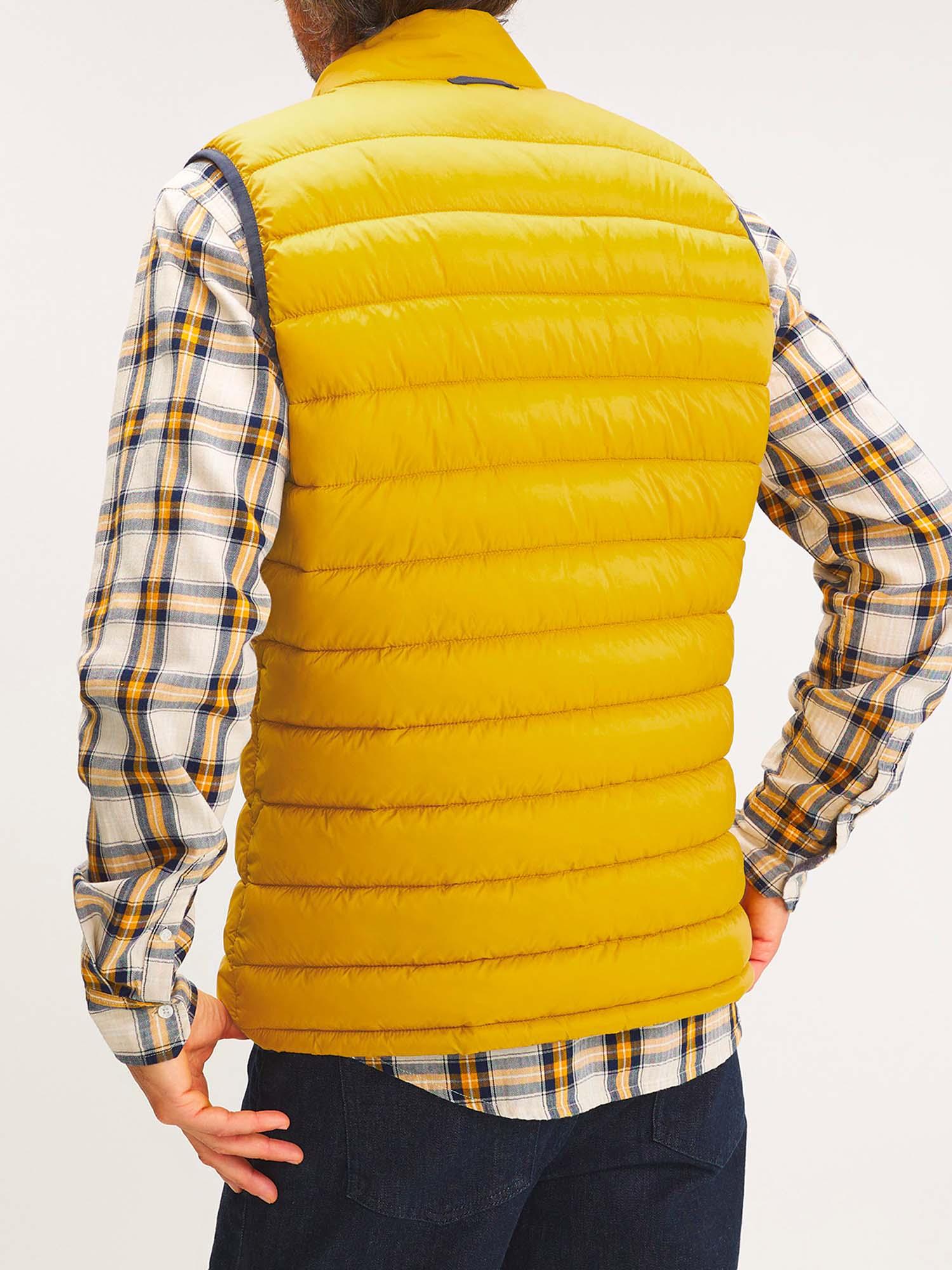 Doudoune Homme Sans Manches Jaune tbs