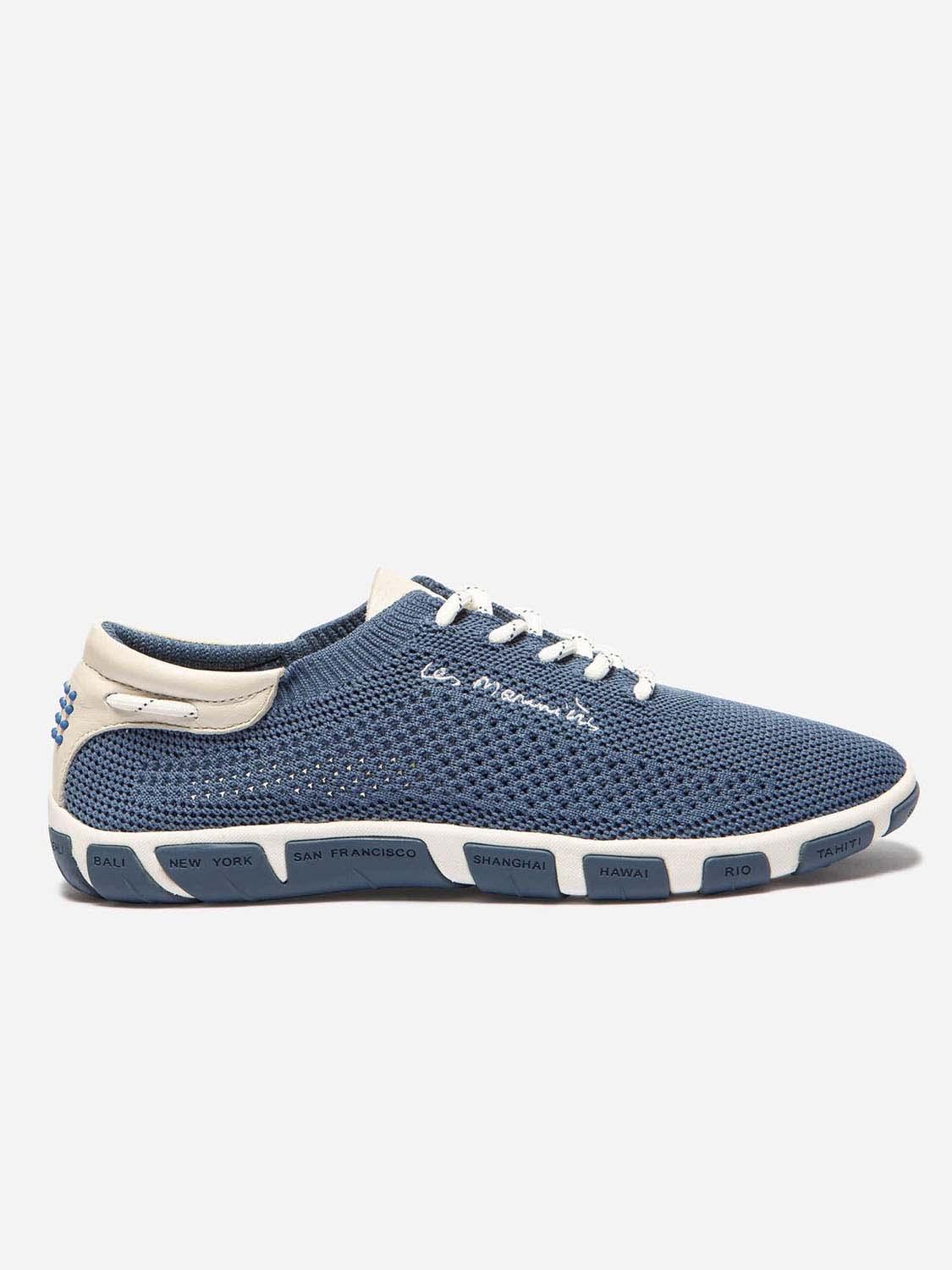 Tennis Femme Textile Recycle Bleu tbs