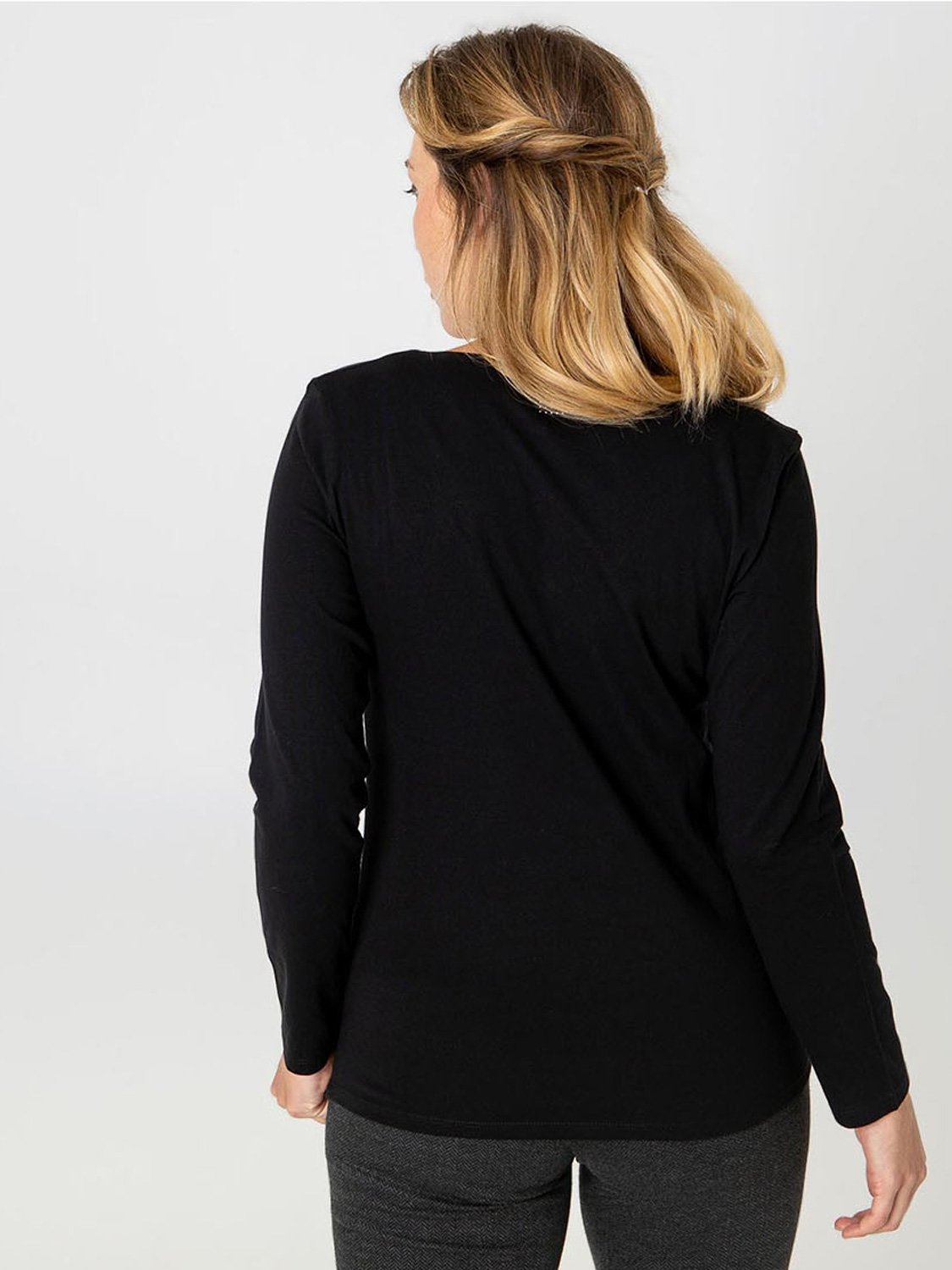 Pro Series - T-shirt manches longues femme Rassembler noir