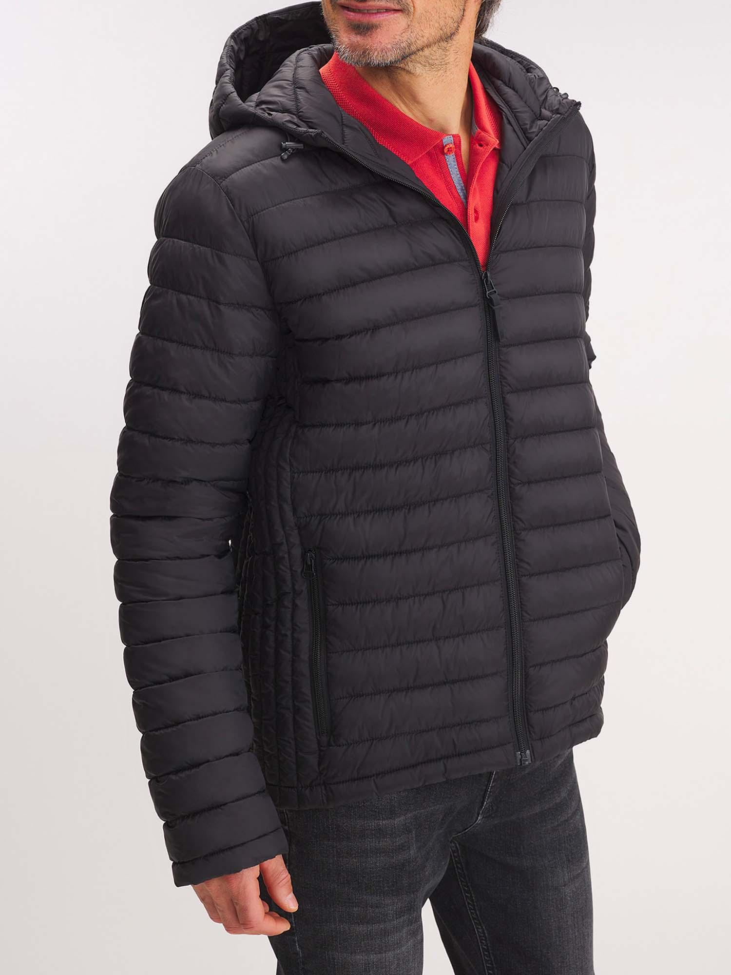 Doudoune Homme Manches Longues Noire tbs