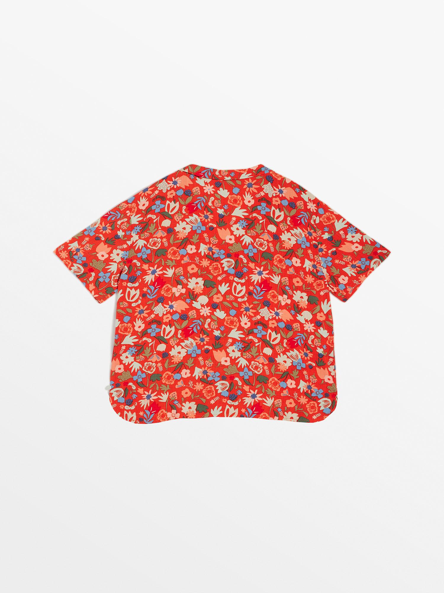 Chemise a deals fleur femme h&m