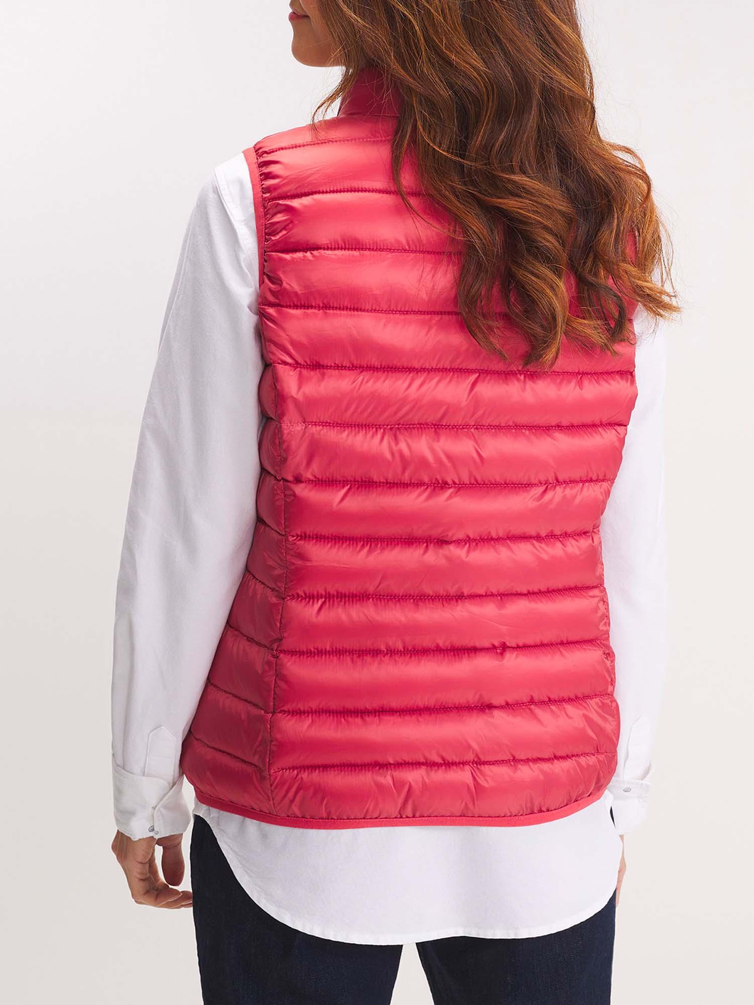 Doudoune rose sans on sale manche