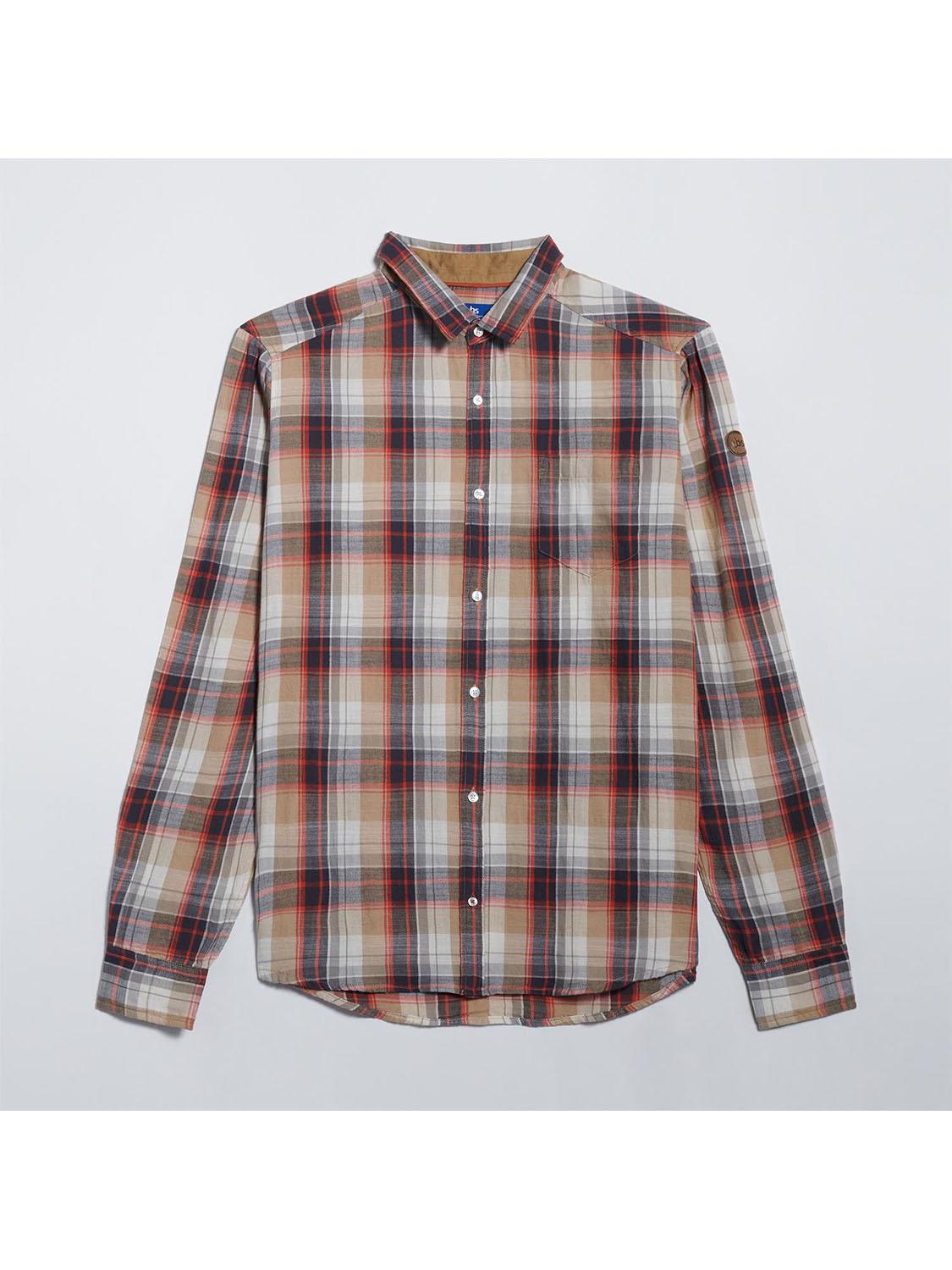 Chemise Homme A Grands Carreaux Sesame tbs