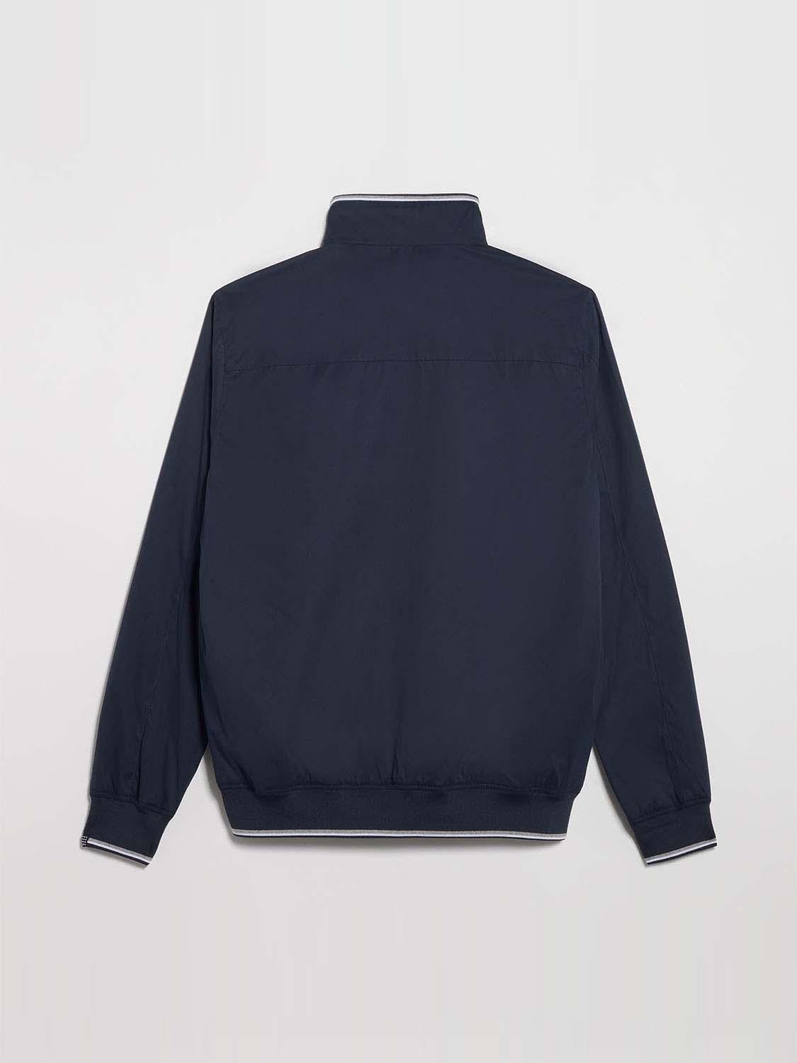 Blouson Homme Zippe Avec Poches Marine tbs