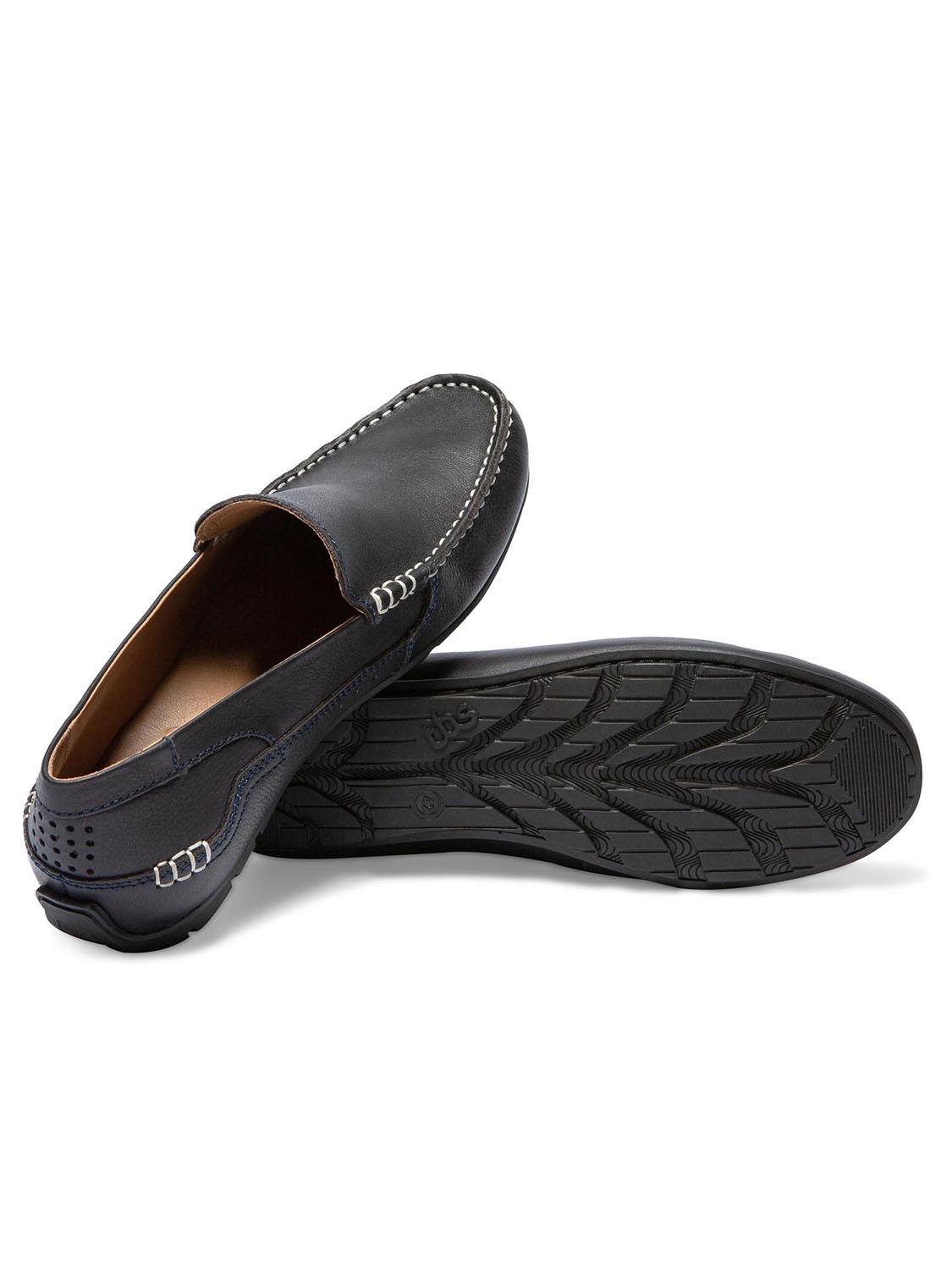Mocassins Homme En Cuir Marine tbs