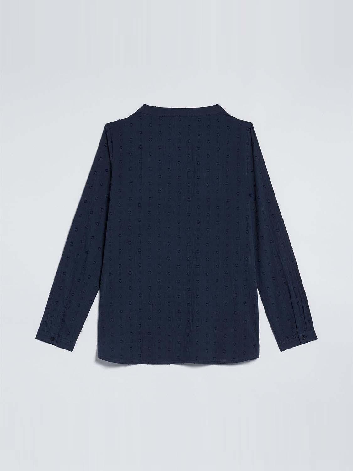Blouse col v femme best sale