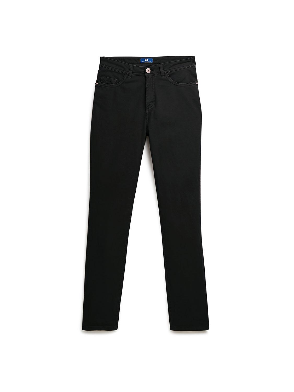Pantalon Femme Coton Biologique Noir tbs