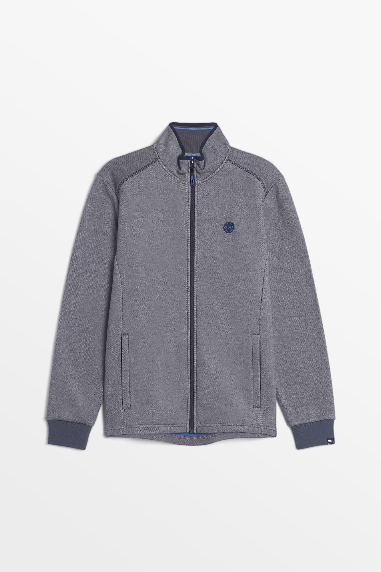 Gilet Homme Zippe Marine tbs