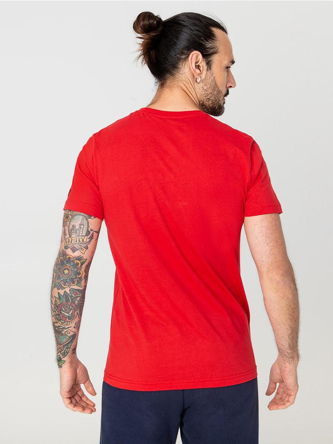Tee Shirt Homme Logo Tbs Rouge tbs