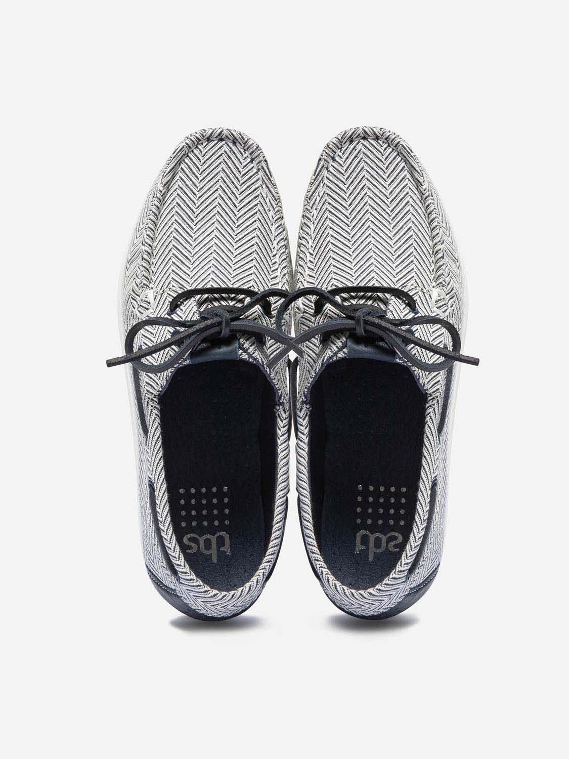 Chaussures Bateau Motifs Bleu Marine