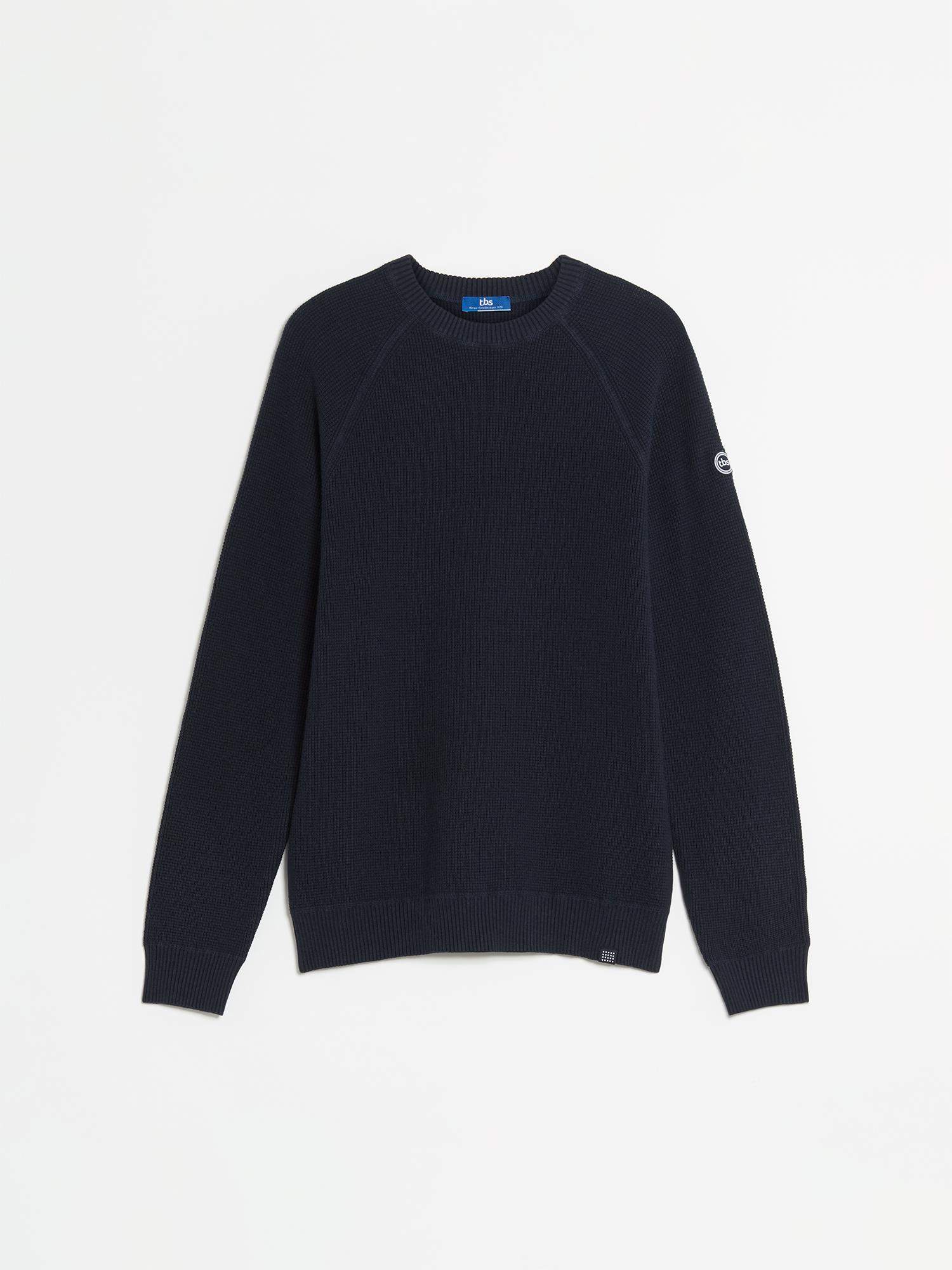 Pull Homme Col Rond Marine tbs