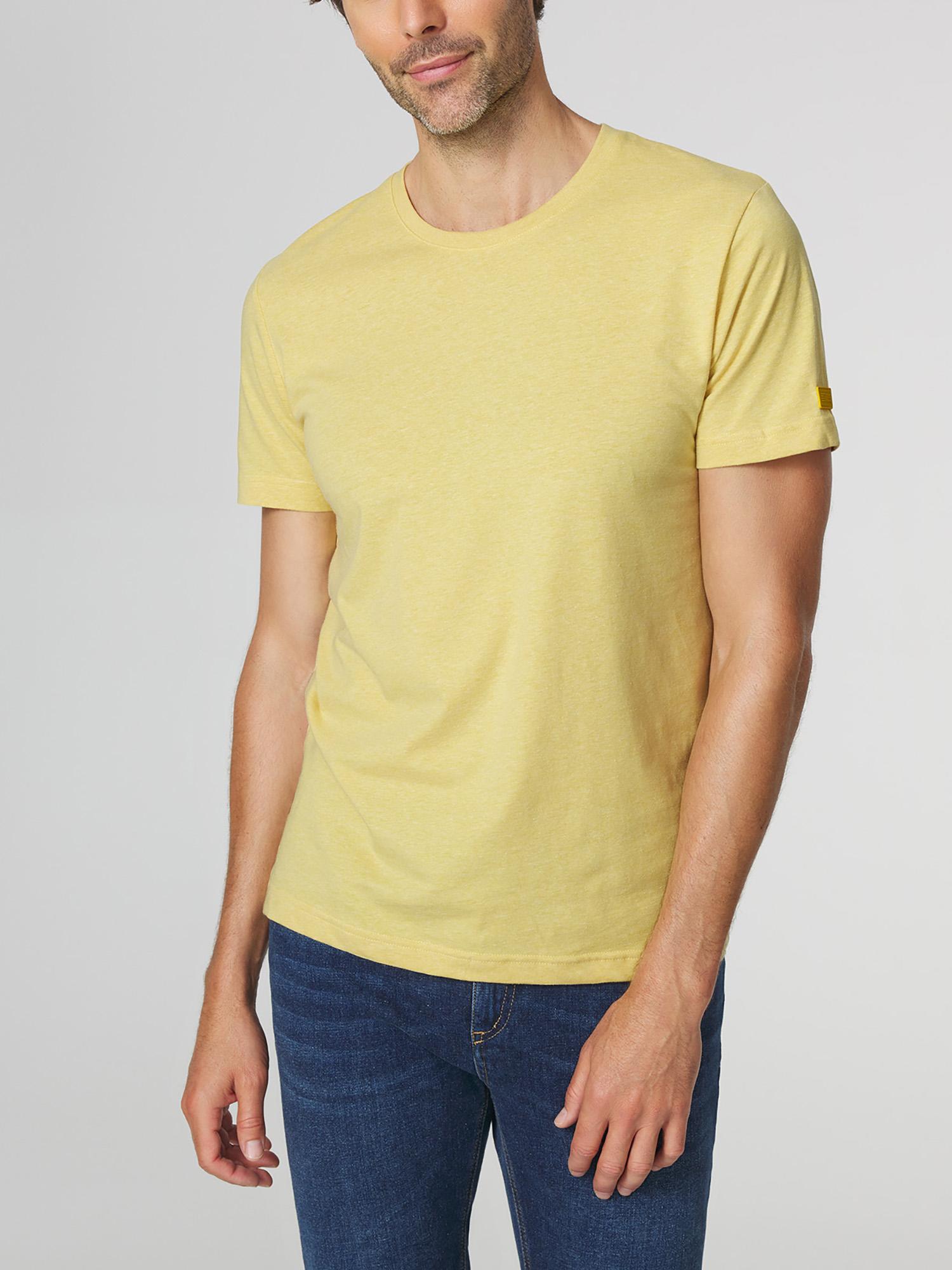 T-shirt Crew Clothing Homme - Jaune - Coton - Taille S - Très Bon état