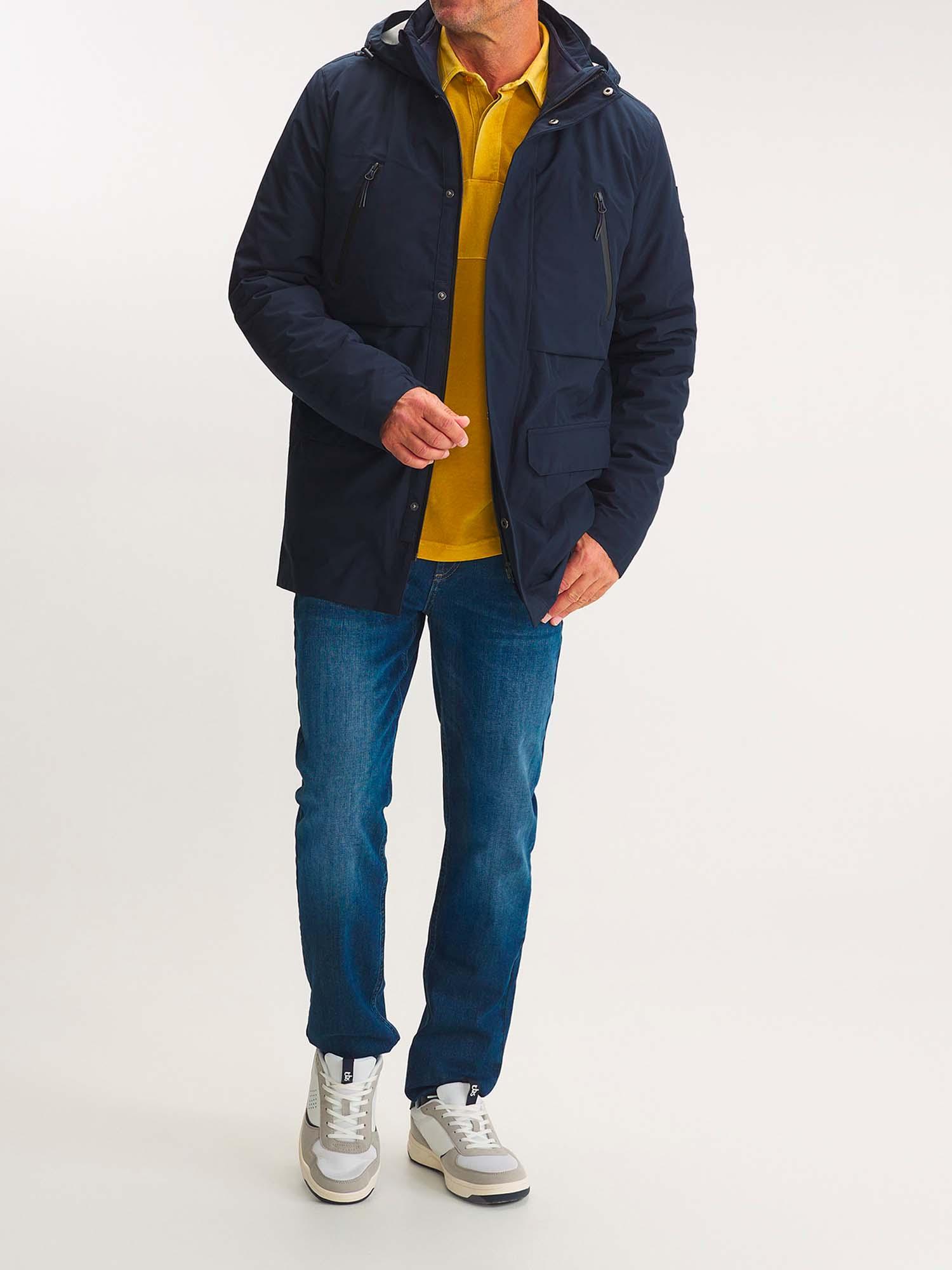 Veste Homme 4 en 1 Impermeable Marine tbs