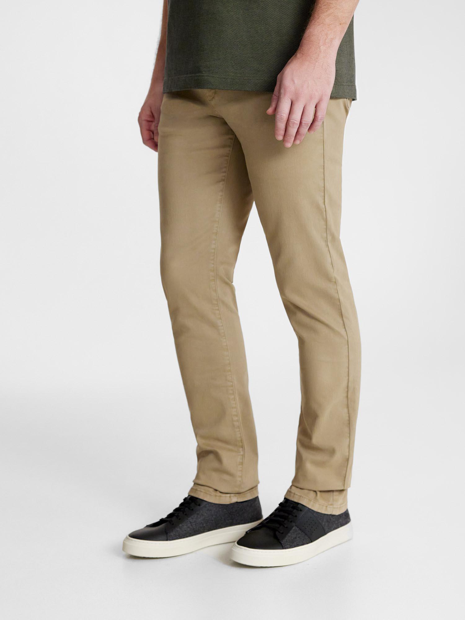 Pantalon Homme Coton Stretch Beige tbs