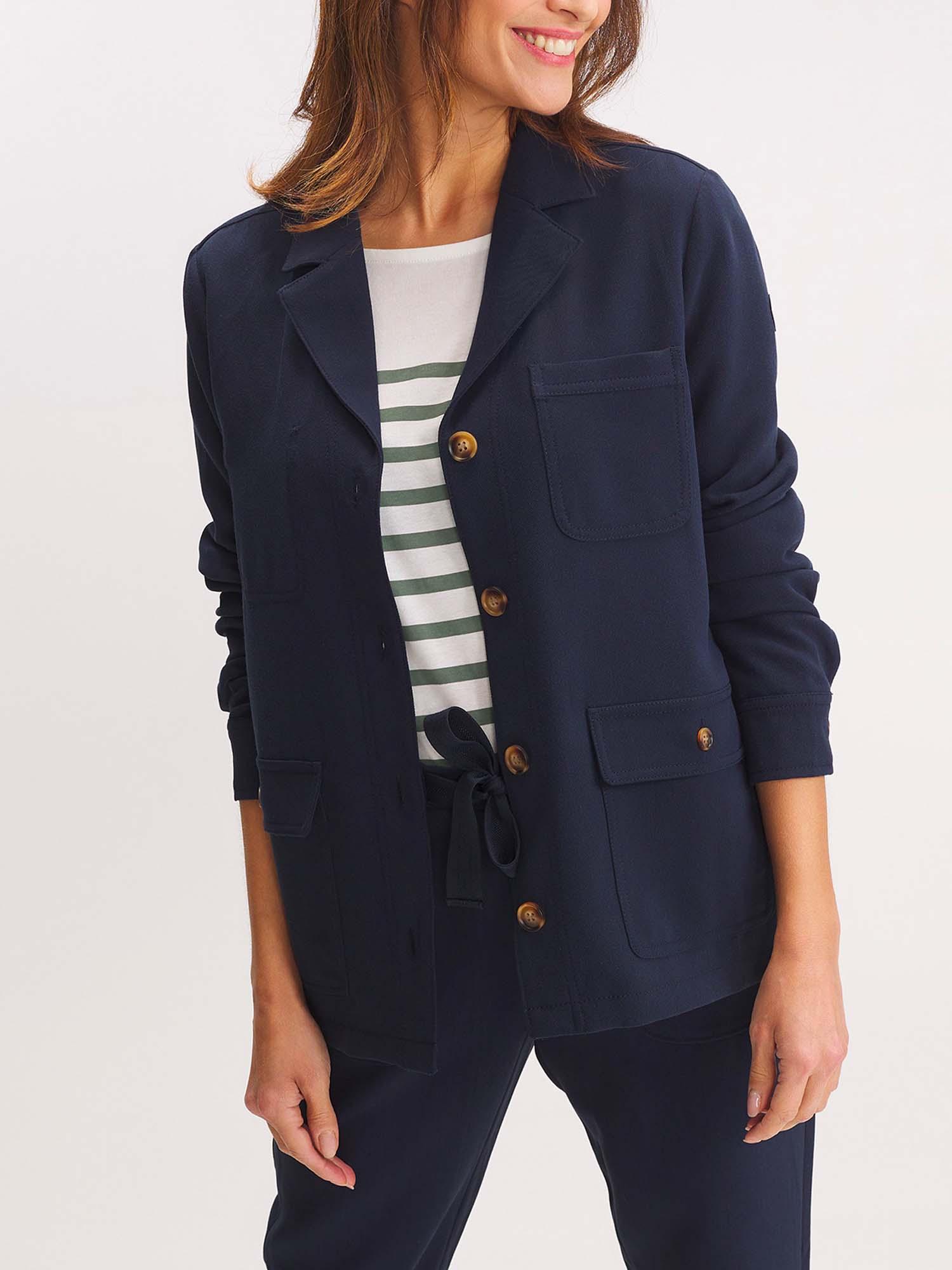 Lot à Saisir : Veste Bleue Femme Taille 46-48 + Pantalon Offert - Occasion Très Bon État