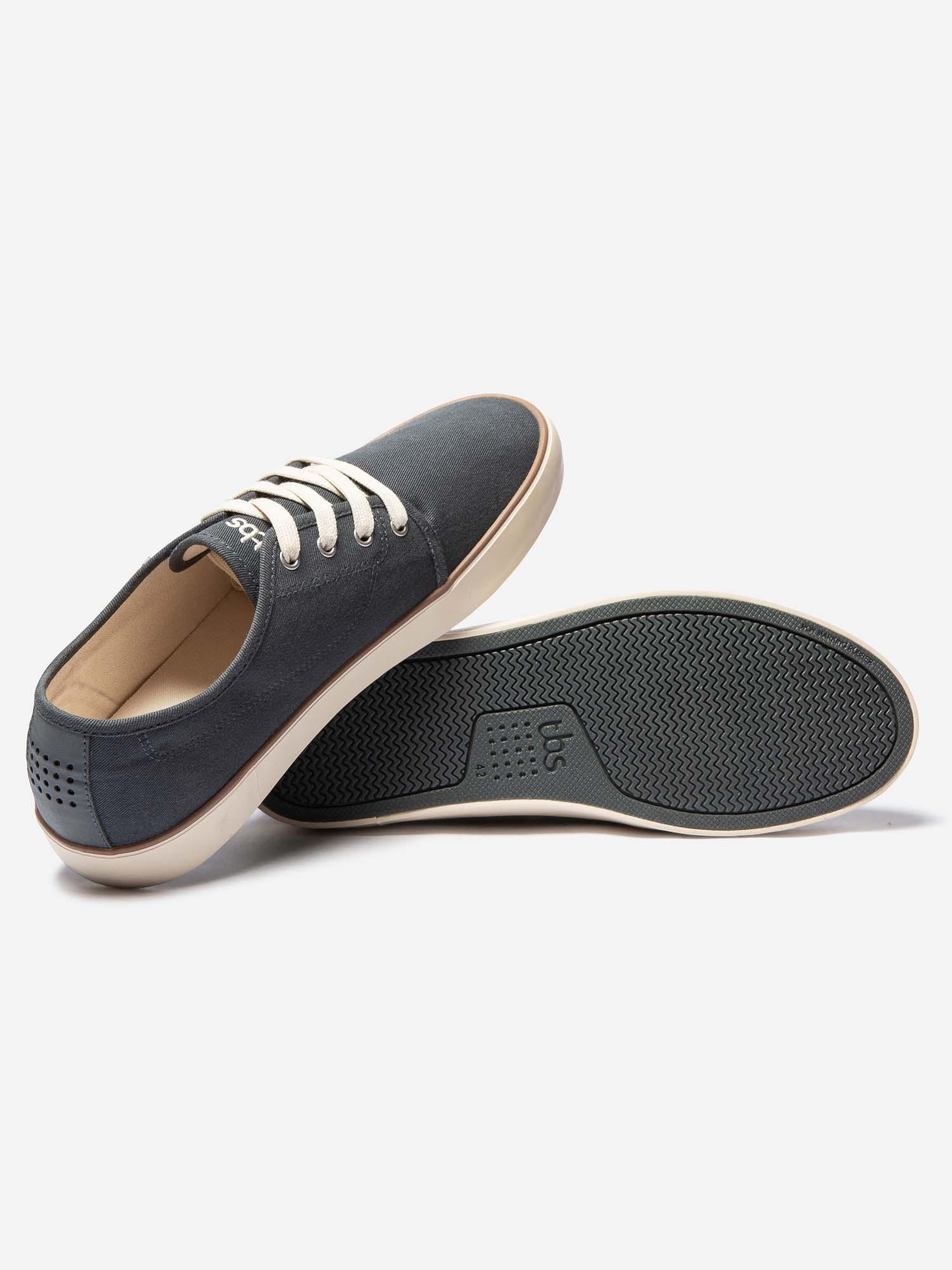 Tennis Homme En Toile Gris tbs