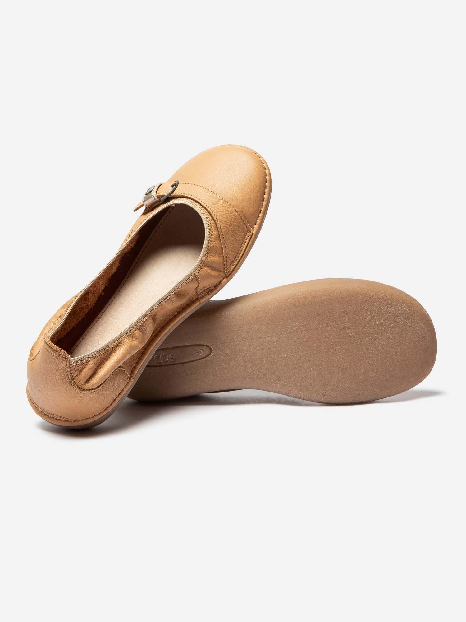 Ballerine marron femme clearance
