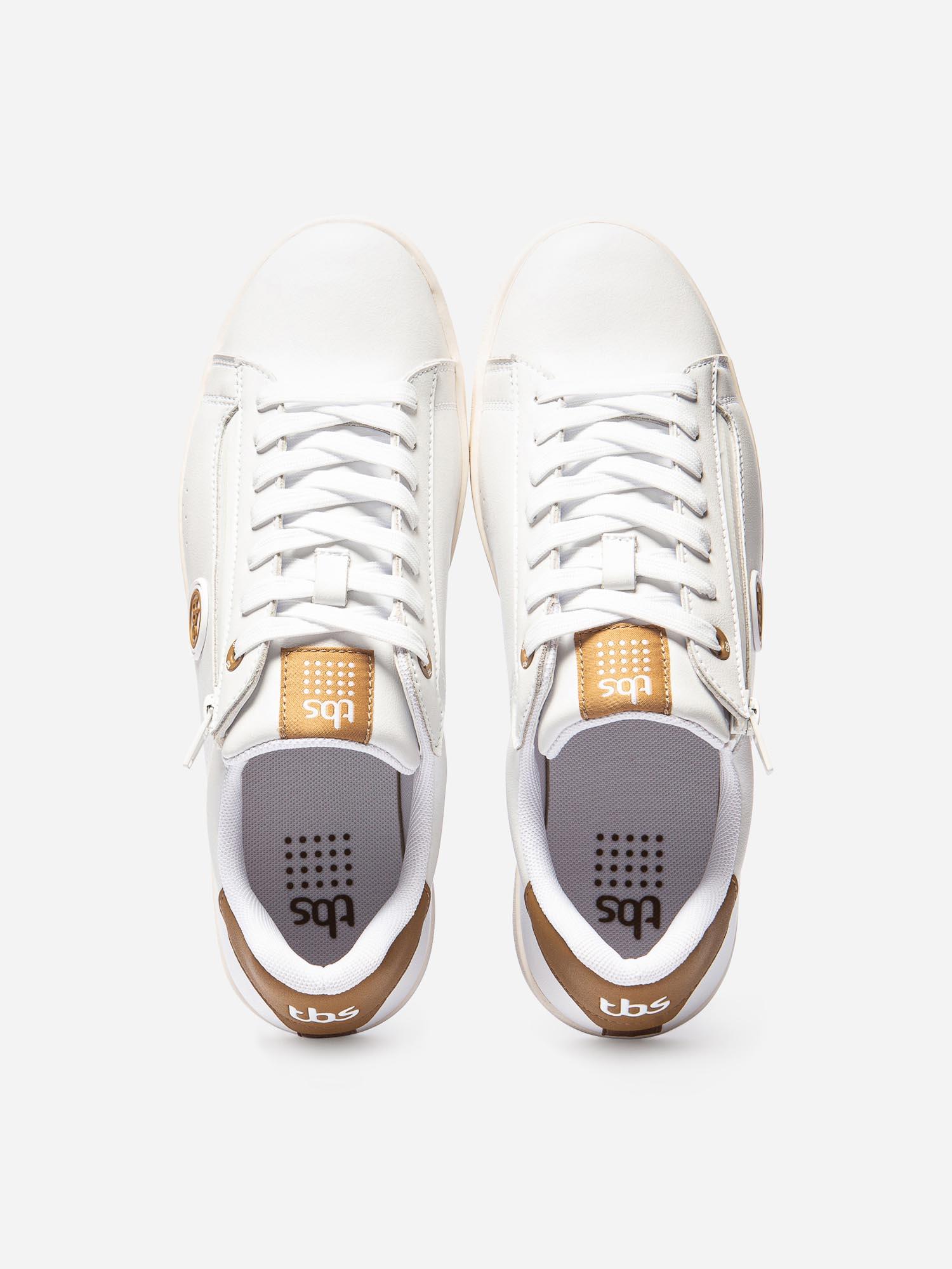 Basket zippé store homme